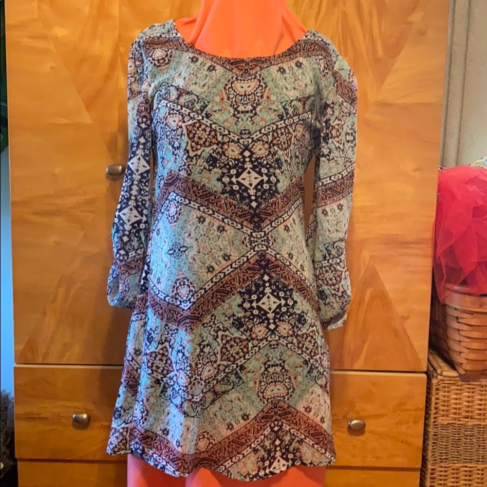 3/4 sleeve dress